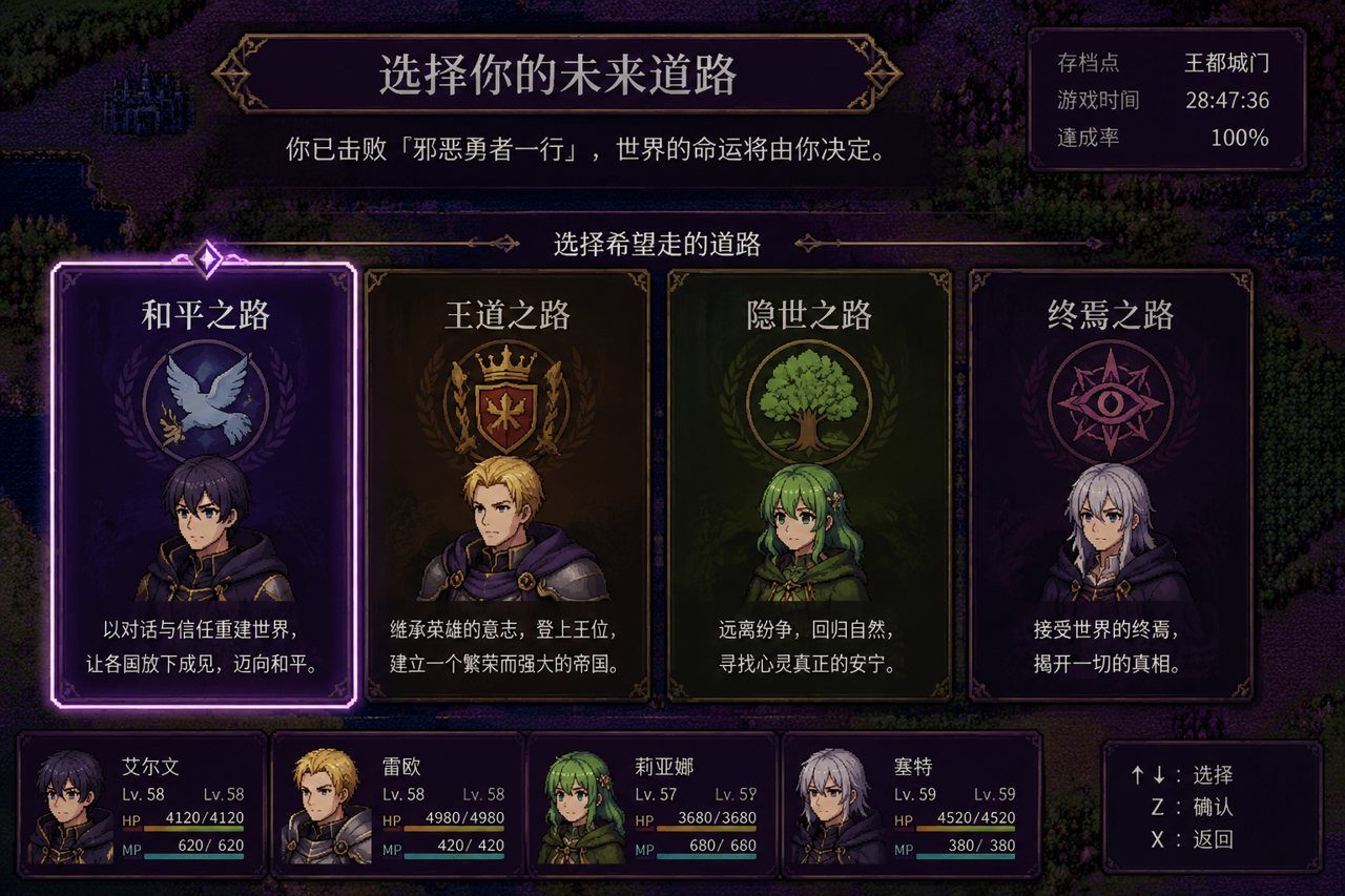 邪恶勇者一行 探索场景 内容截图 8